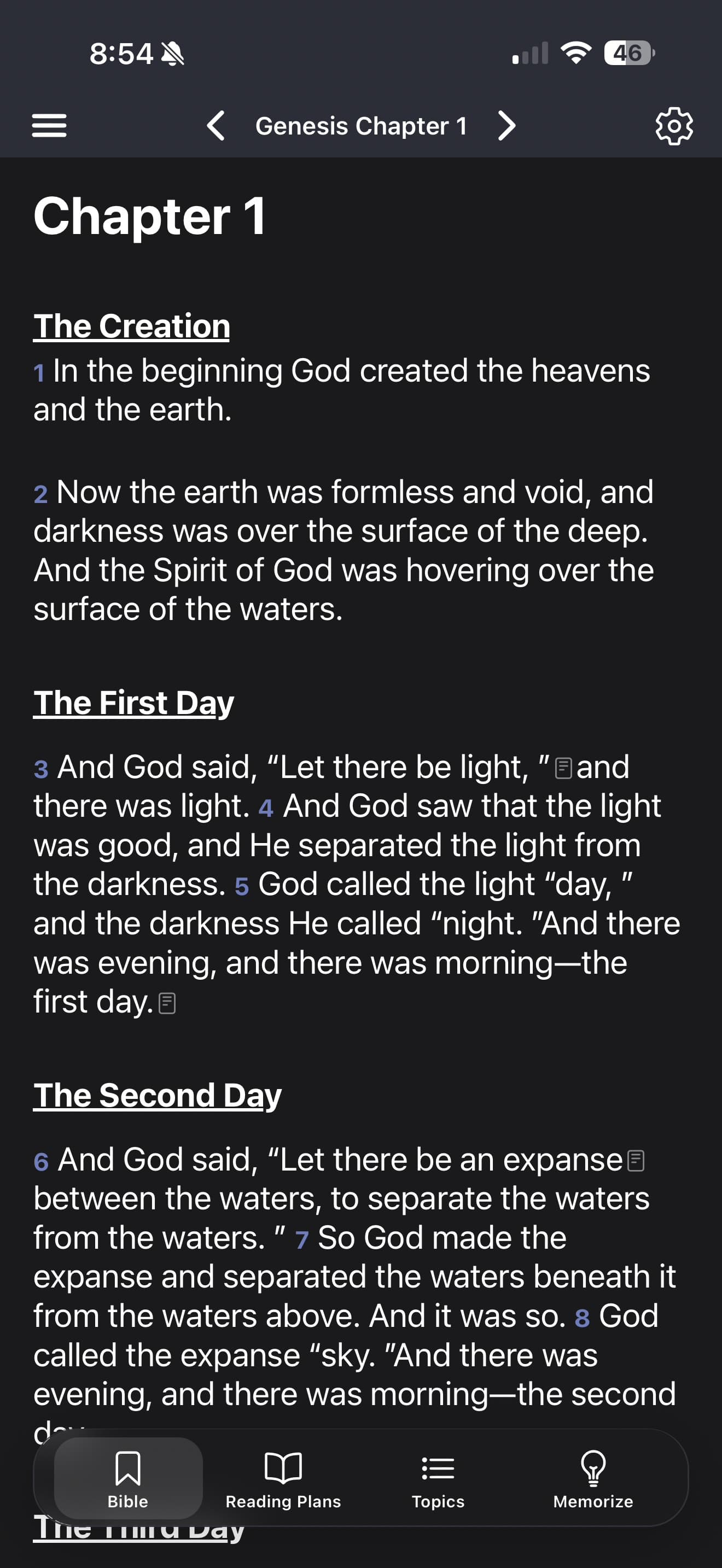 Faith tools — screen 1