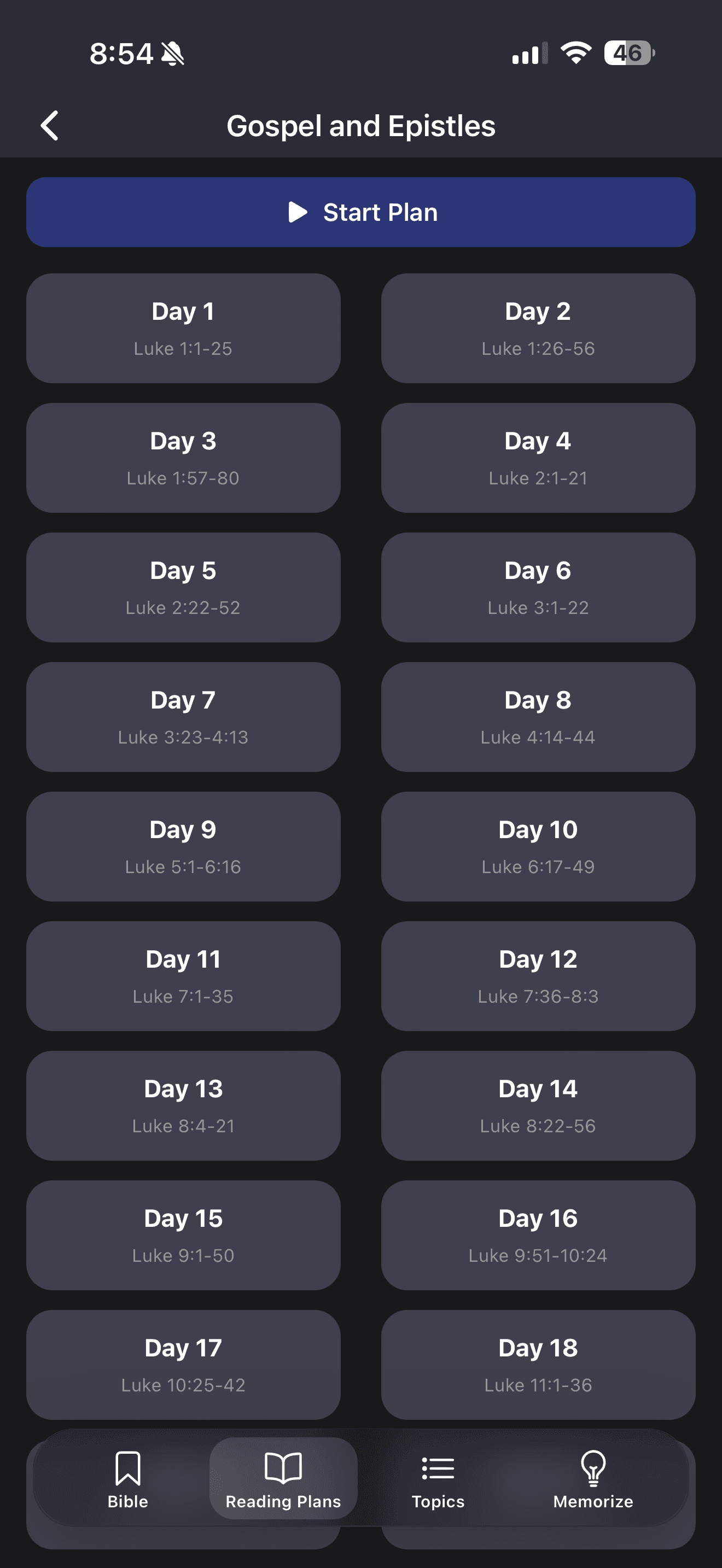 Faith tools — screen 3